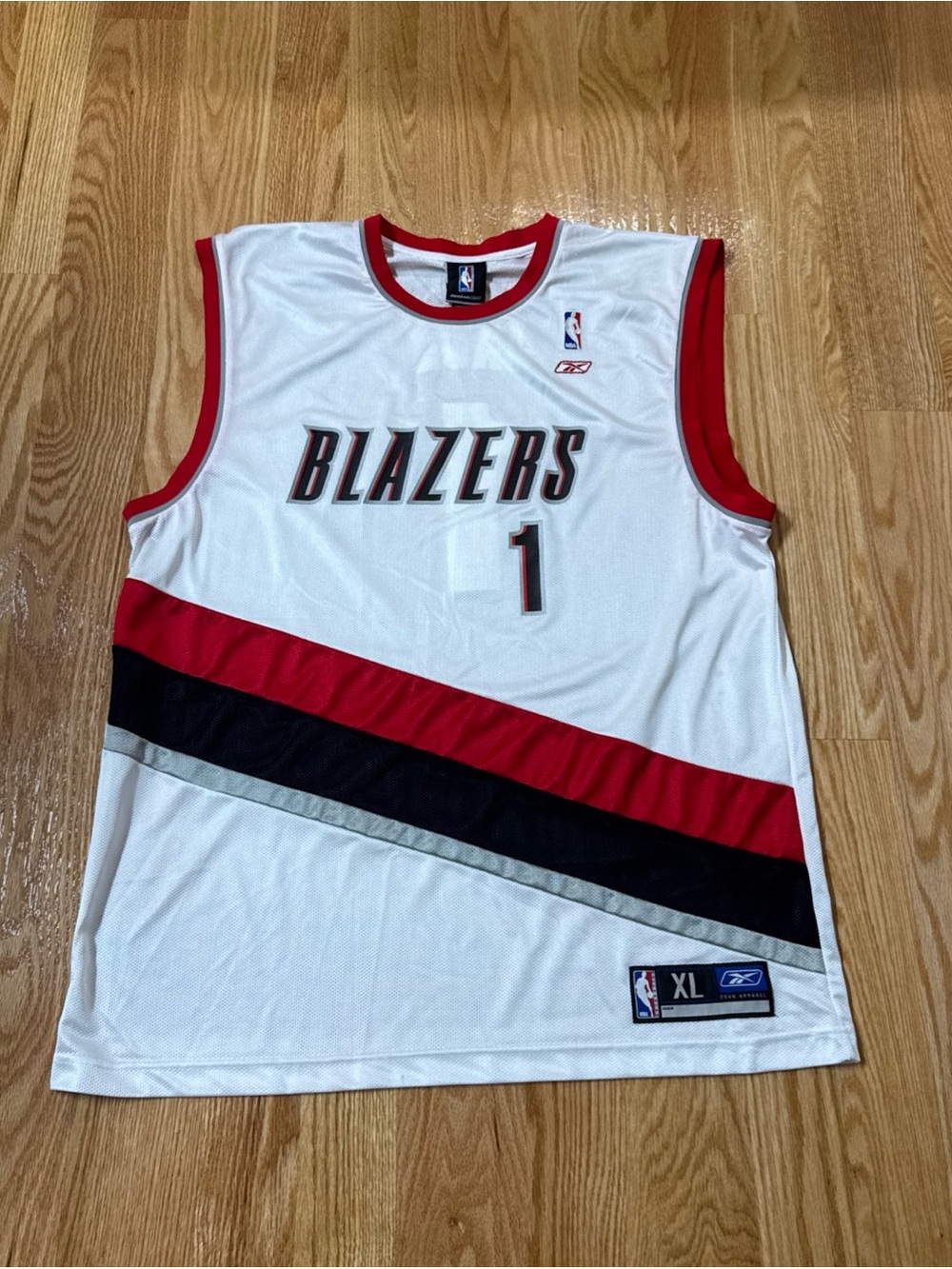 Vintage Portland Trail Blazers Jarrett Jack Jersey Nba Authentics Size XL Reebok